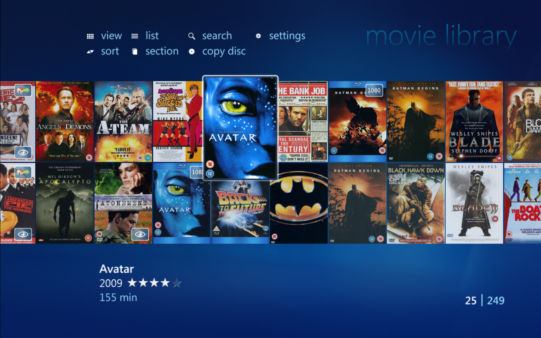 Colección de Películas